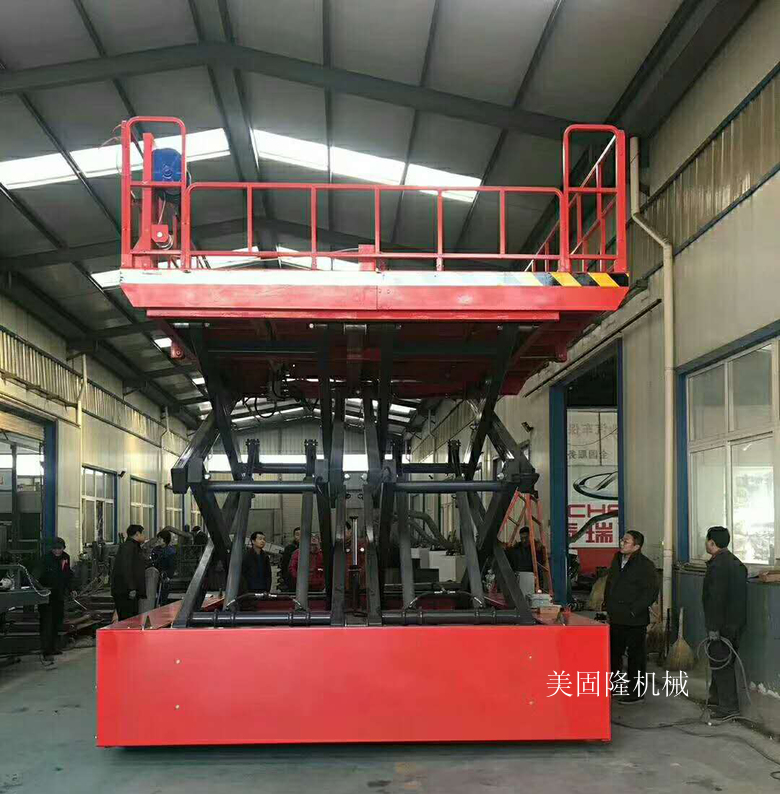 抚顺大型双跨固定式升降机厂家